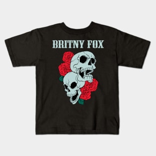 BRITNY FOX BAND Kids T-Shirt